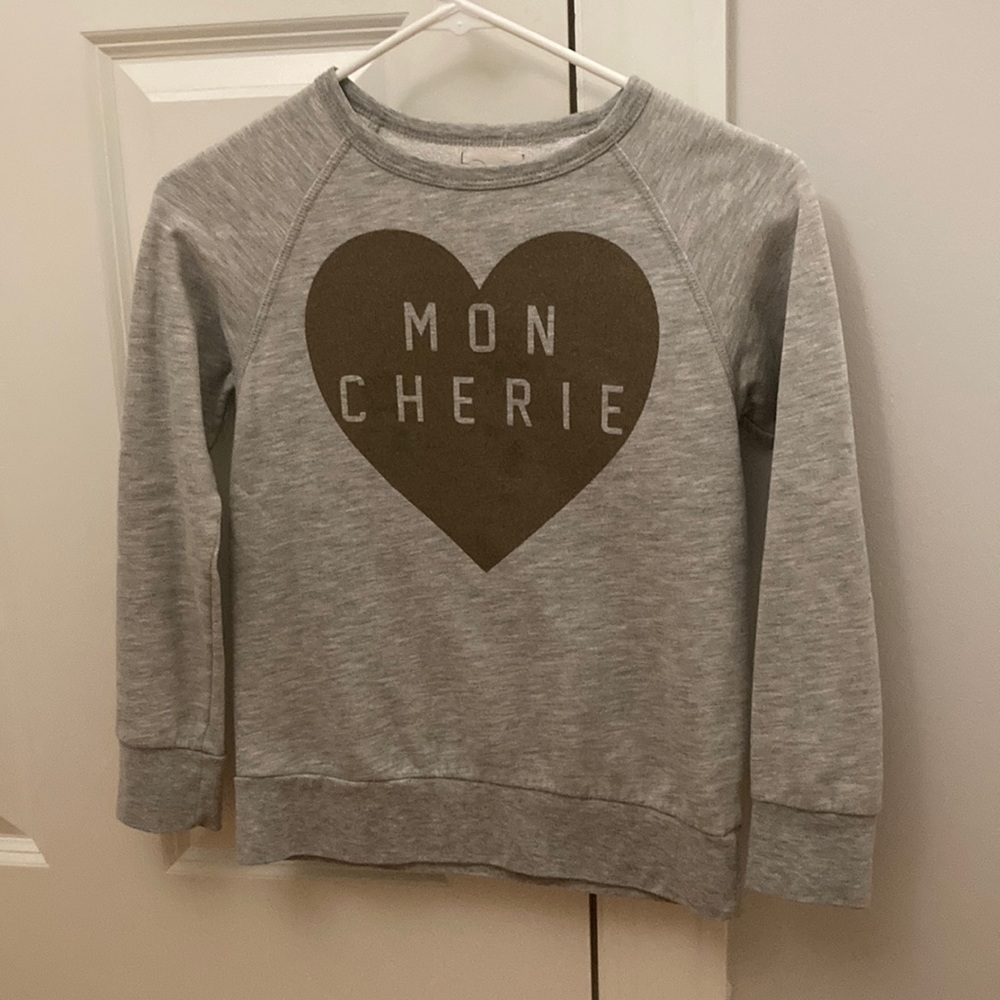 Sparkly Sweatshirt In French